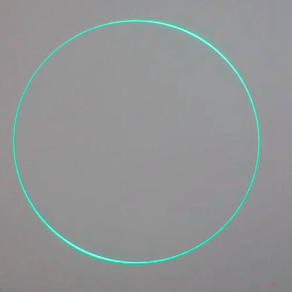 28° degree new lens large circle laser, circle diameter at 1 meter is about 0.5 meters, red light, blue light, green light