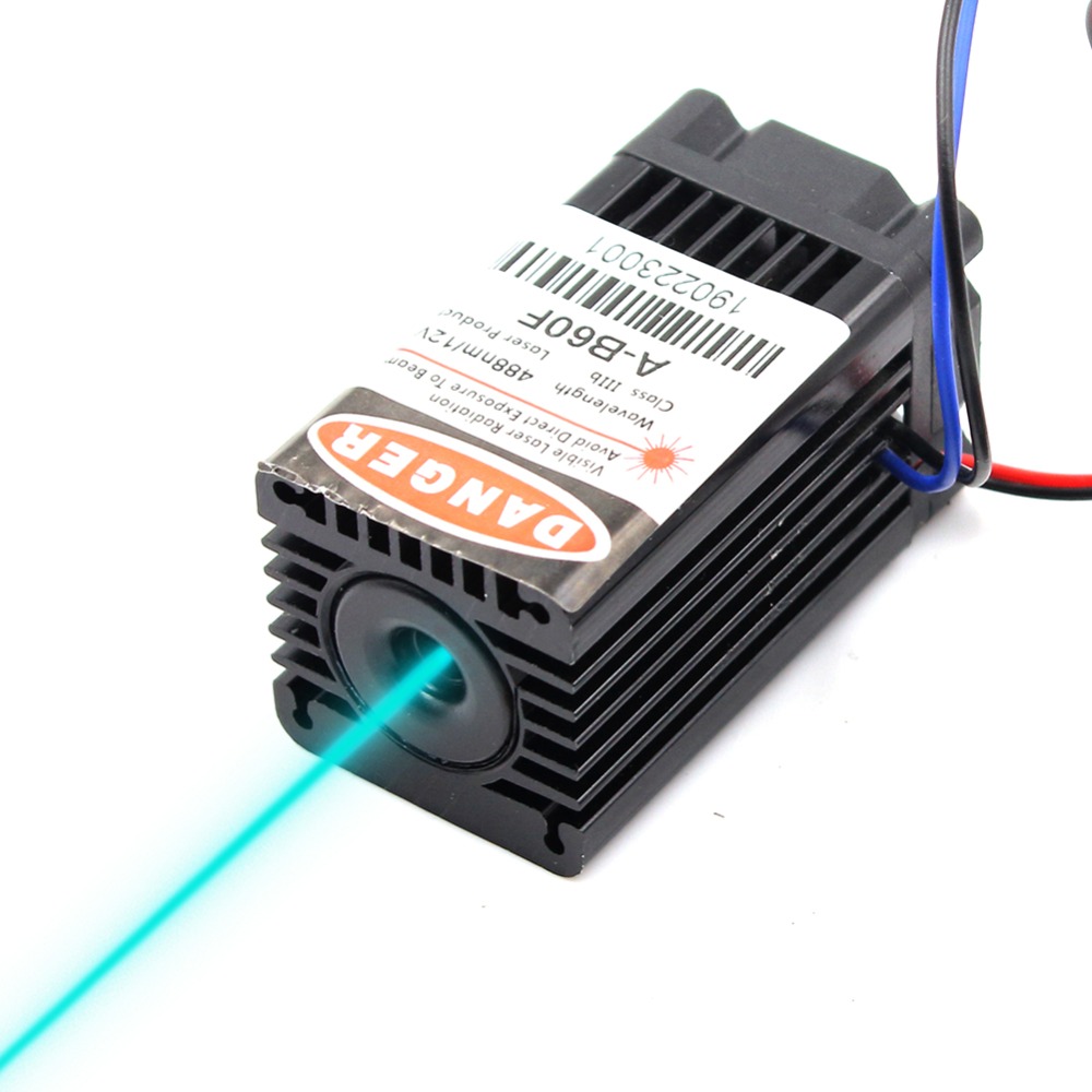 488nm 100mW SKY BLUE laser module Lab laser - $97.00 : BeamQ Laser, DFB ...