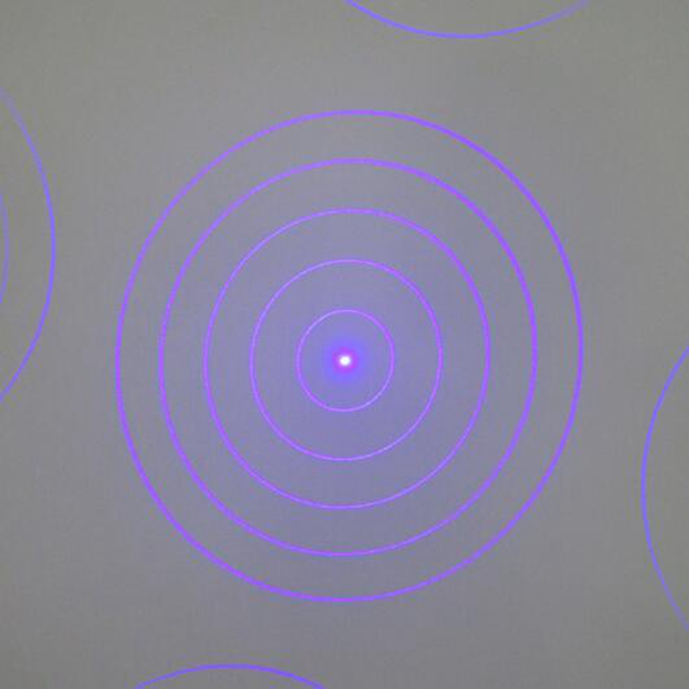 5 concentric circles red green blue laser module adjustable laser line width