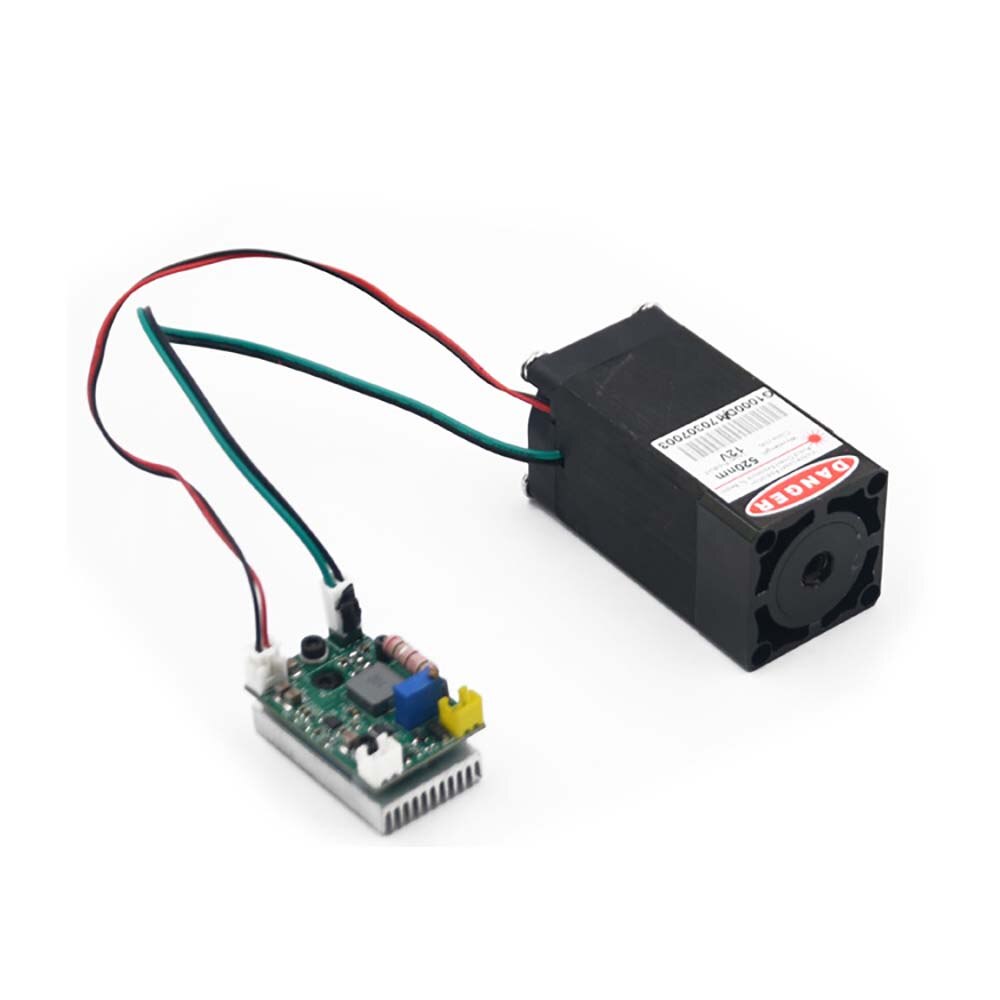 1W Laser Module Green Laser Diodes 520nm DPSS Head & Driver : High ...