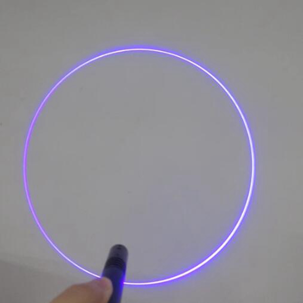 Red green and blue positioning light 53°large circle laser  hollow circle laser light laser module to draw a circle