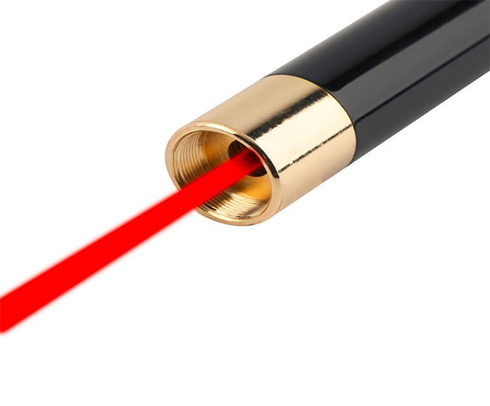 (image for) USB Rechargeable Red Laser Pen 5mW Visible Beam Demonstration Point - Click Image to Close