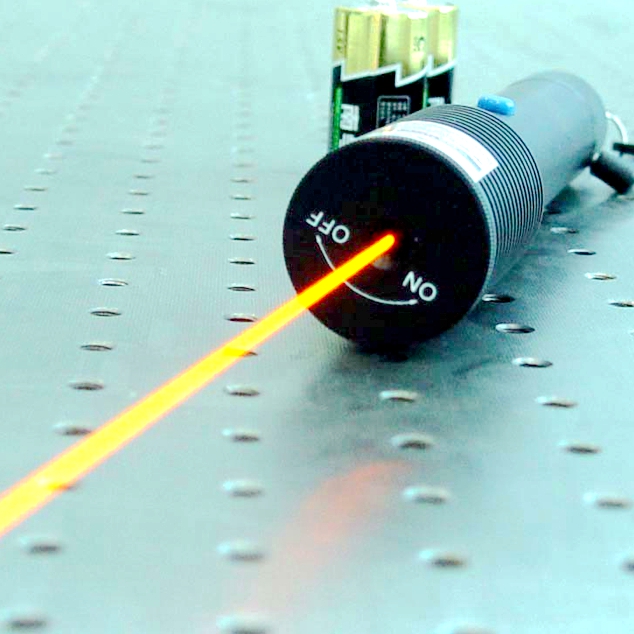 589nm Portable Yellow Laser Device Amber yellow Laser Pointer Flashlight Torch Pen 1